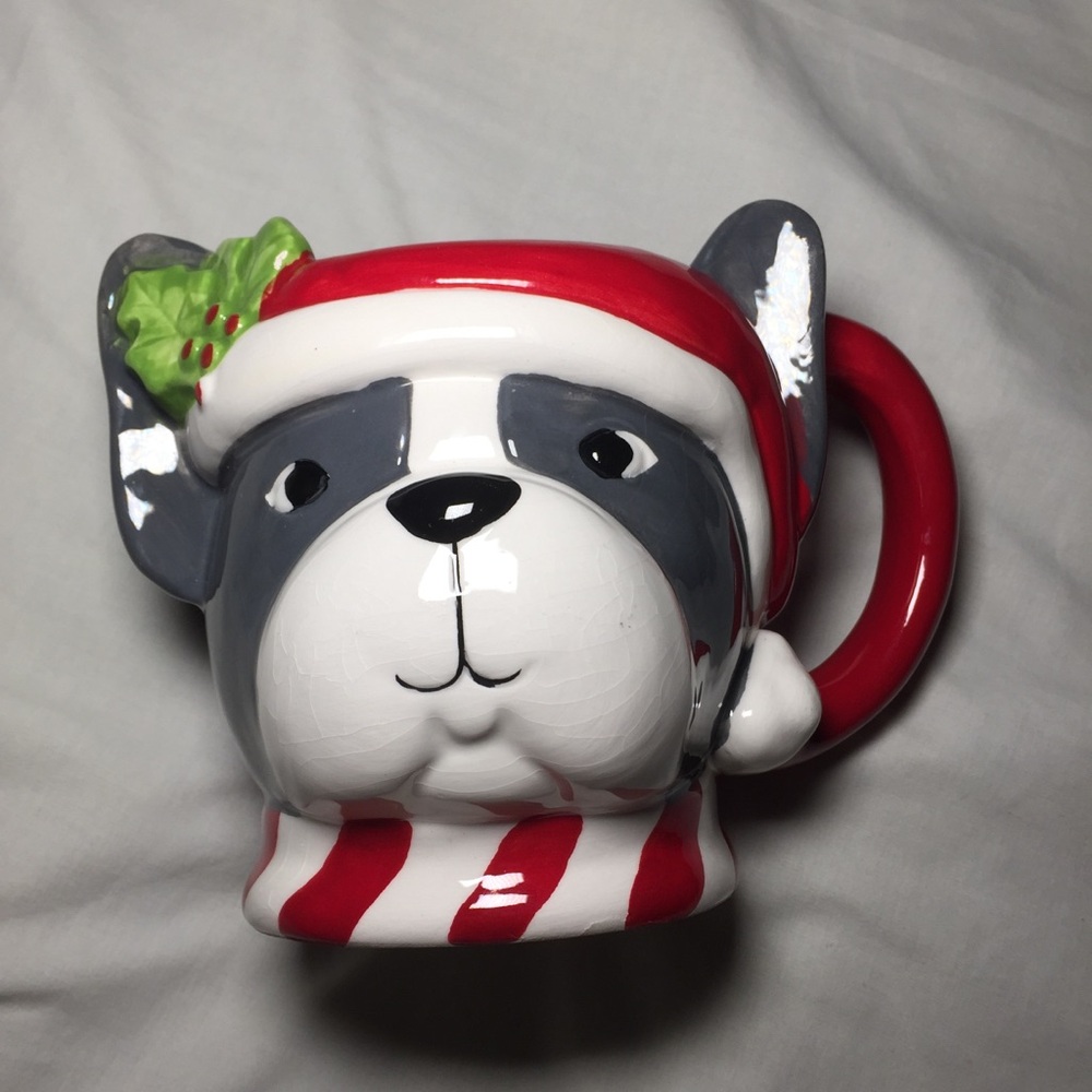 Molly & Rex Christmas Boston Terrier Mug